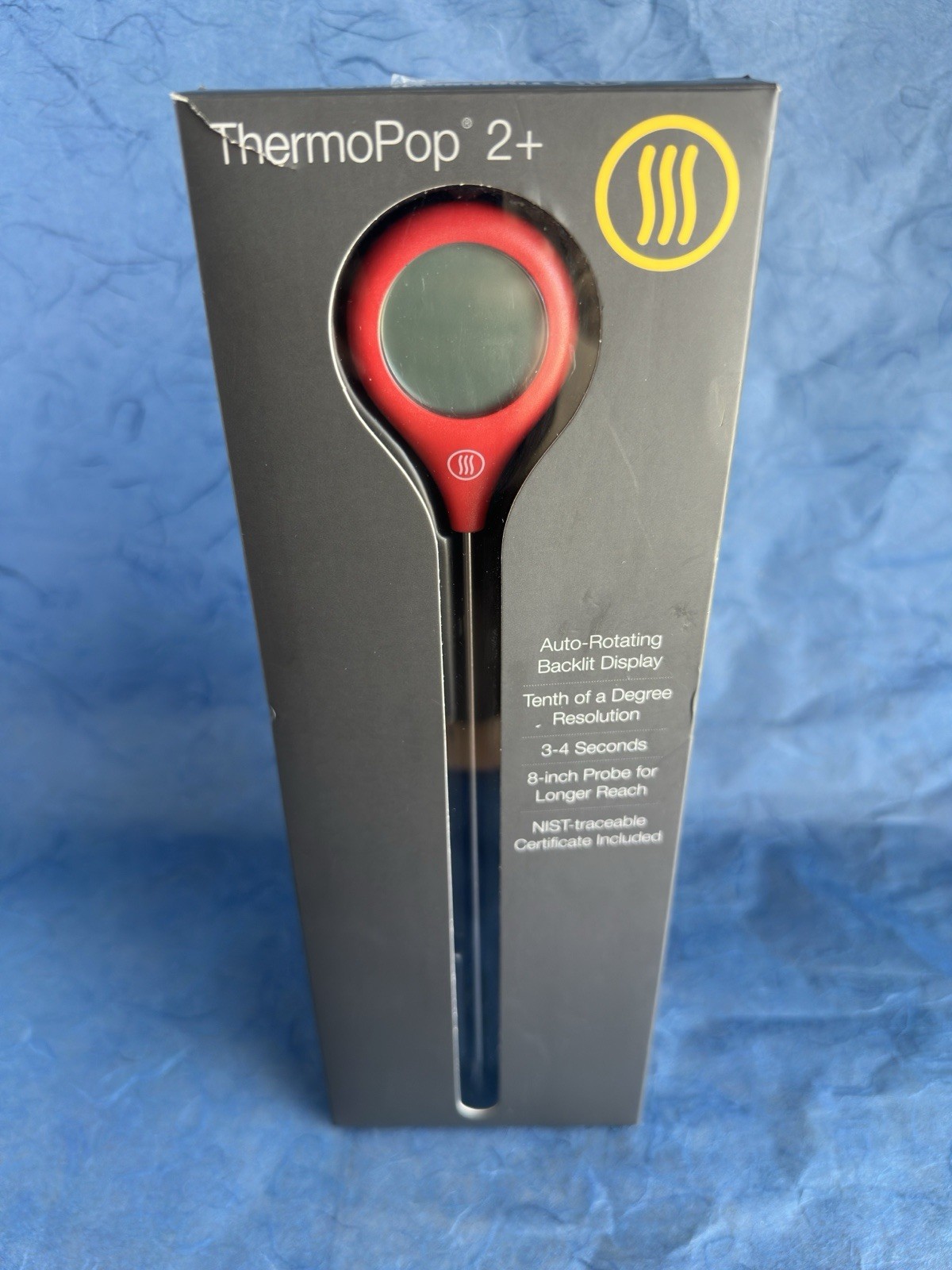 ThermoPop 2+ Instant Read Digital Thermometer for Cooking By Thermoworks