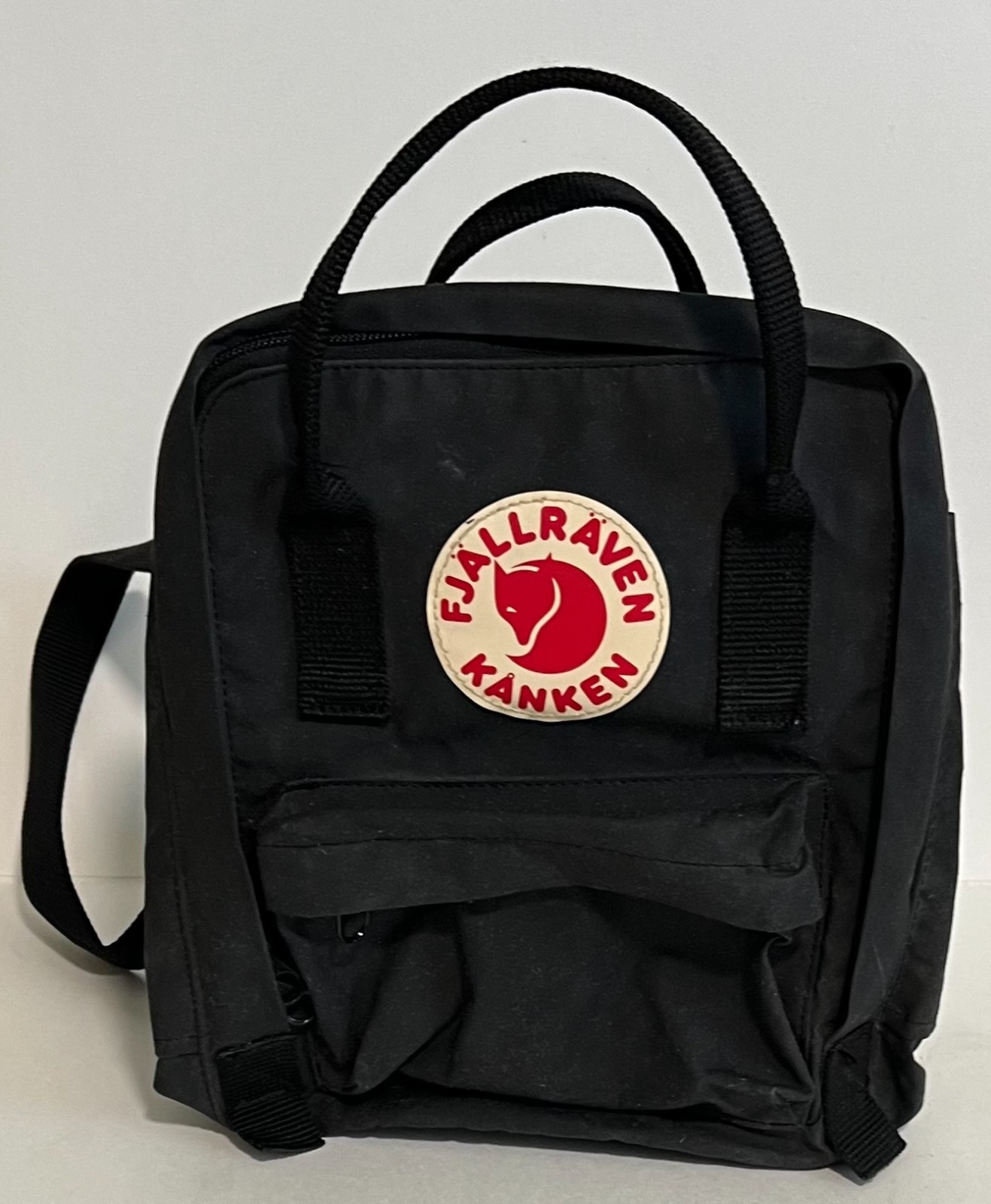 Fjallraven Kanken Mini Classic Backpack 23561- 550 Black