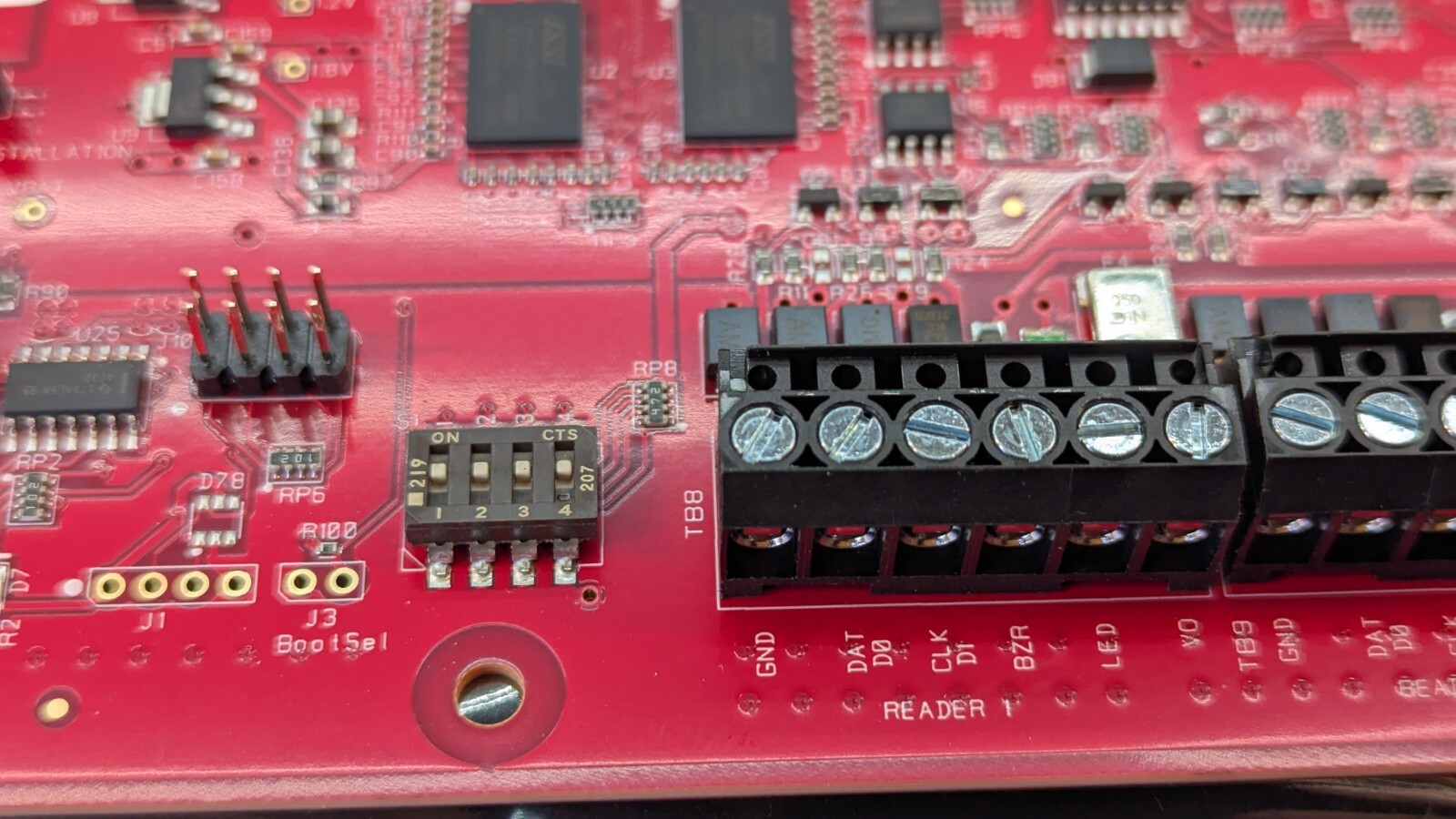 Mercury Security LP1502D Intelligent Controller Board - Untested