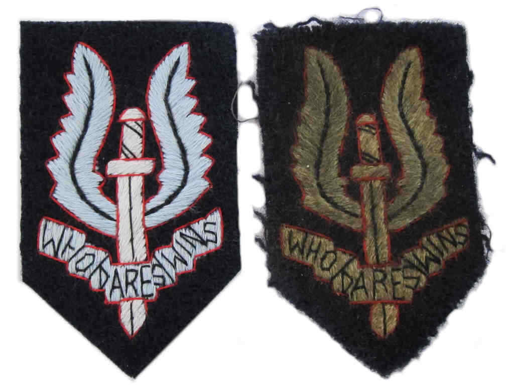 SAS Cap Badge WW2 WWII 1st Pattern Beret Hat Side Cap Special Air Service S.A.S.