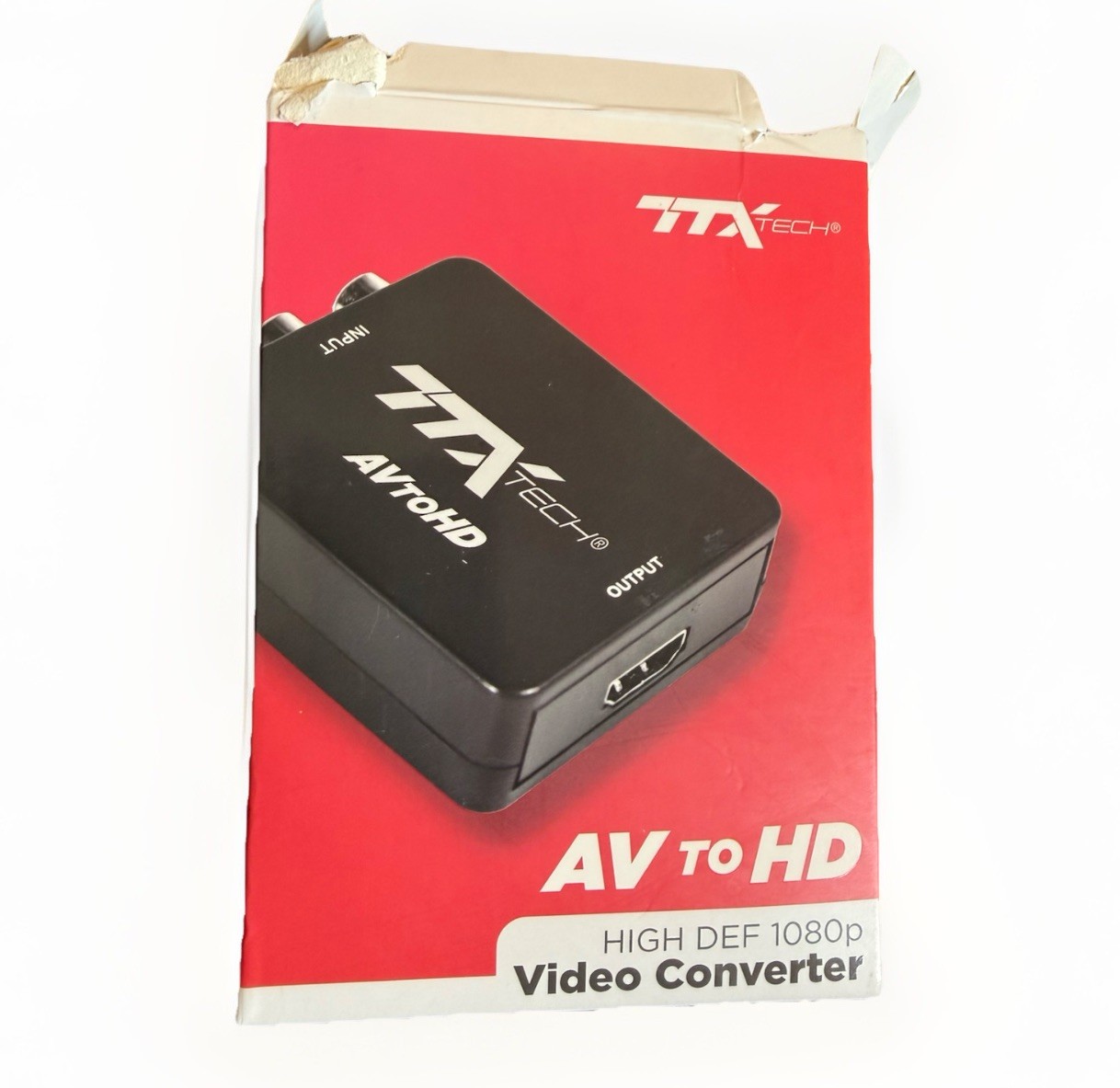 TTX Tech AV to HDMI Converter High Def Video Convertor