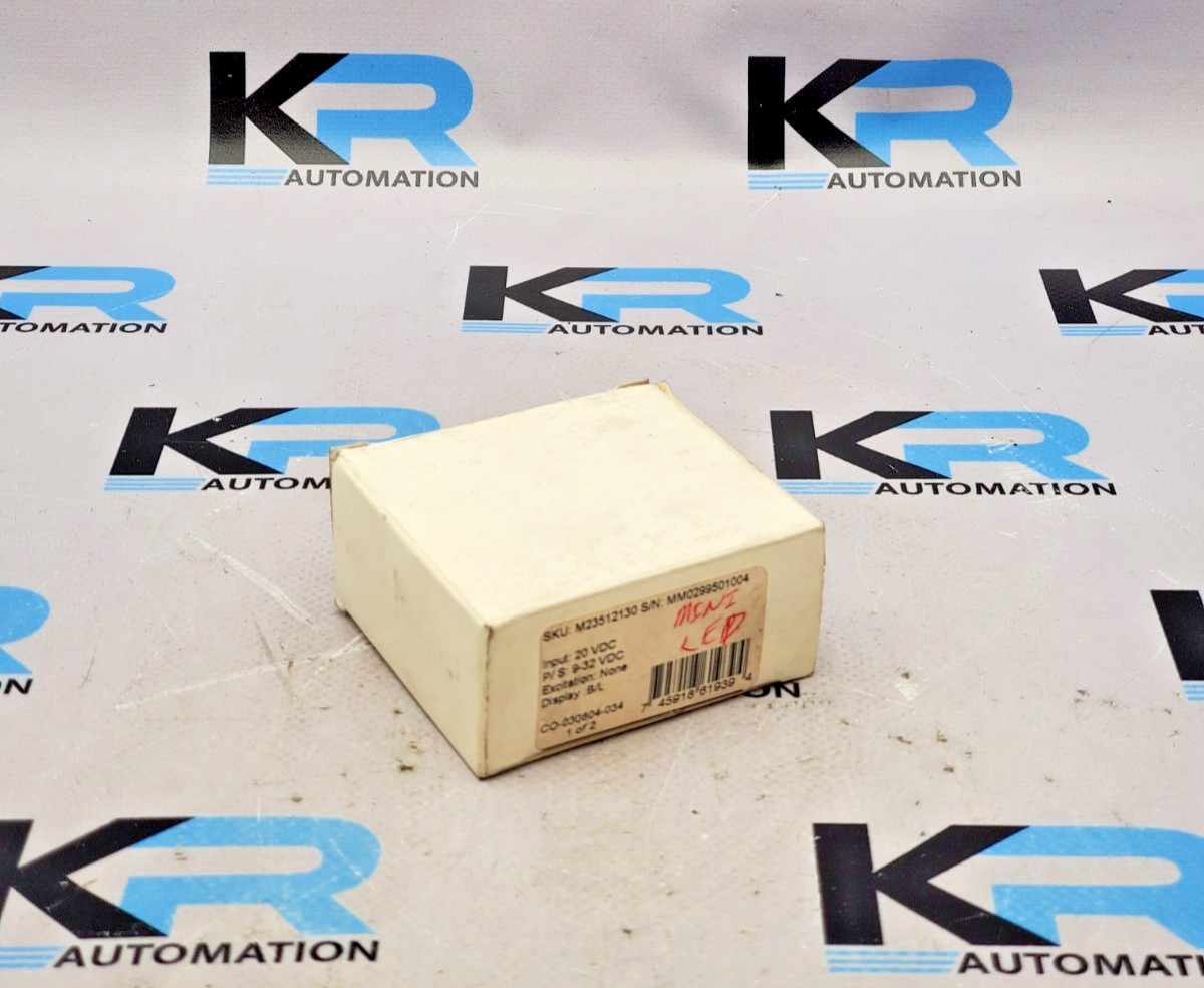 NEW Simpson M23512130 Mini Max M235 Series Digital Panel Meter 20VDC