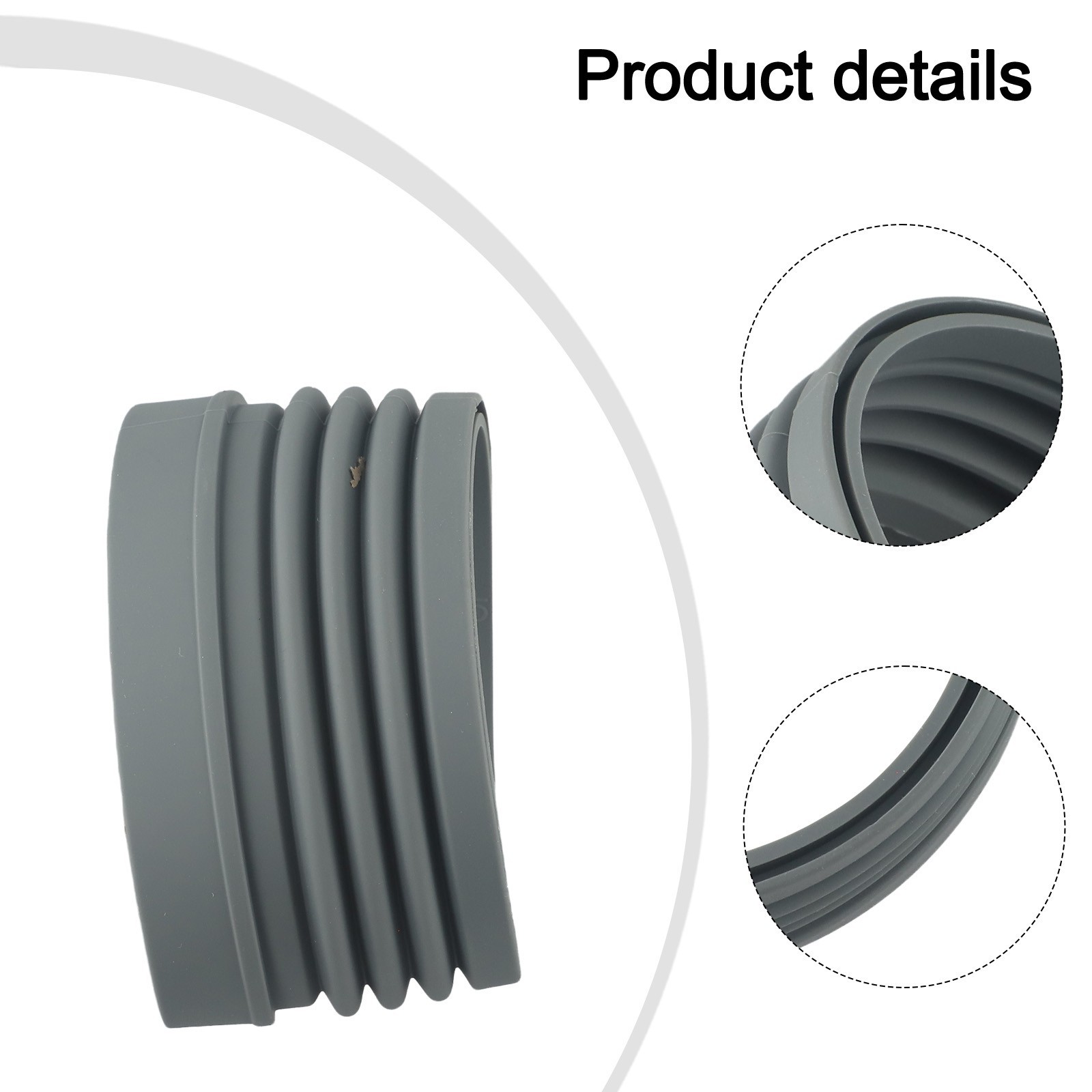 Silicone Bellow for Fellow OPUS Coffee Grinder Efficient Extraction Grey