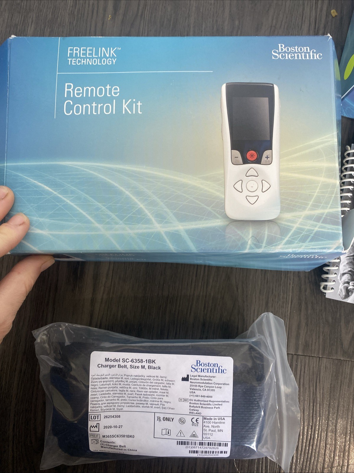 TWO BOSTON SCIENTIFIC Freelink Remote Control Kits Model SC5562-1 With Extras