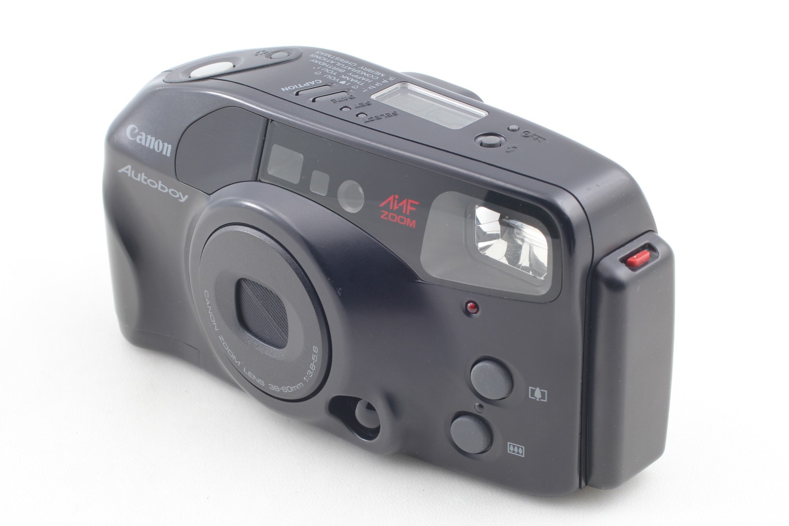 [MINT++] Canon Autoboy AiAF Zoom Black 35mm Point & Shoot Film Camera From JAPAN