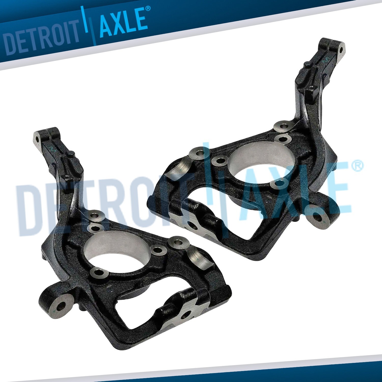 4WD Pair Front Steering Knuckles Assembly for Ford Ranger Explorer Sport Trac