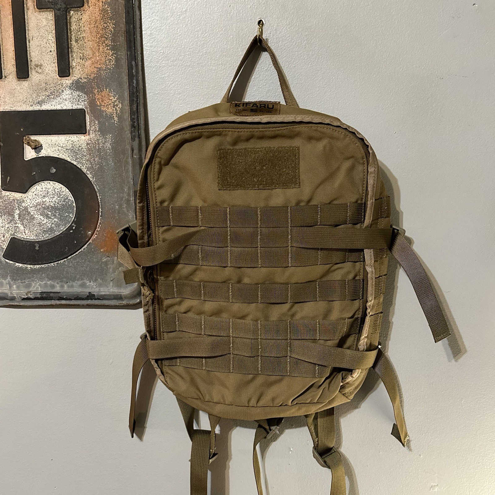 Coyote Brown Kifaru Escape & Evade Lightweight Backpack Special Ops Military