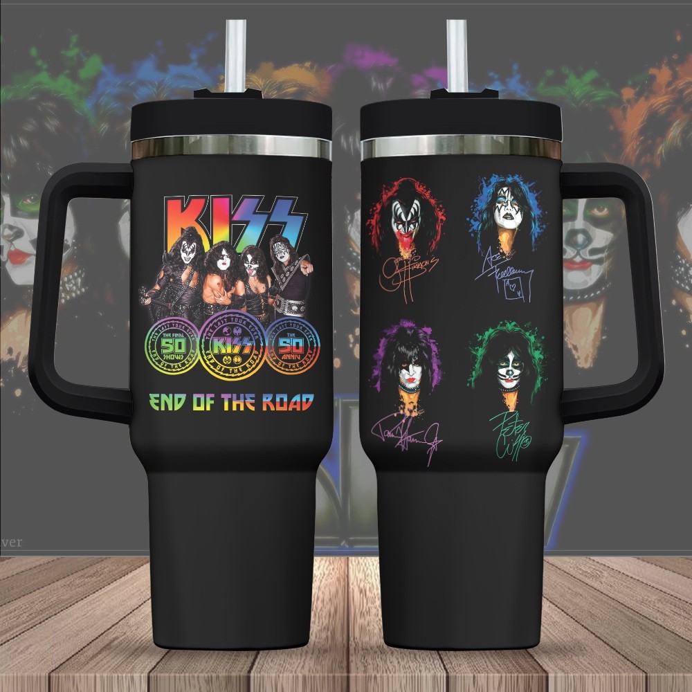 New Kiss Band Music Gift For Fans 40oz Tumbler  SO869