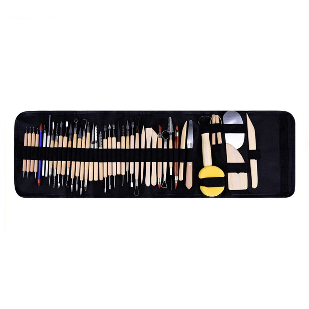 Clay Pottery Tool Sculpting Kit Carving Polymer Modeling Ceramic Art Craft Set