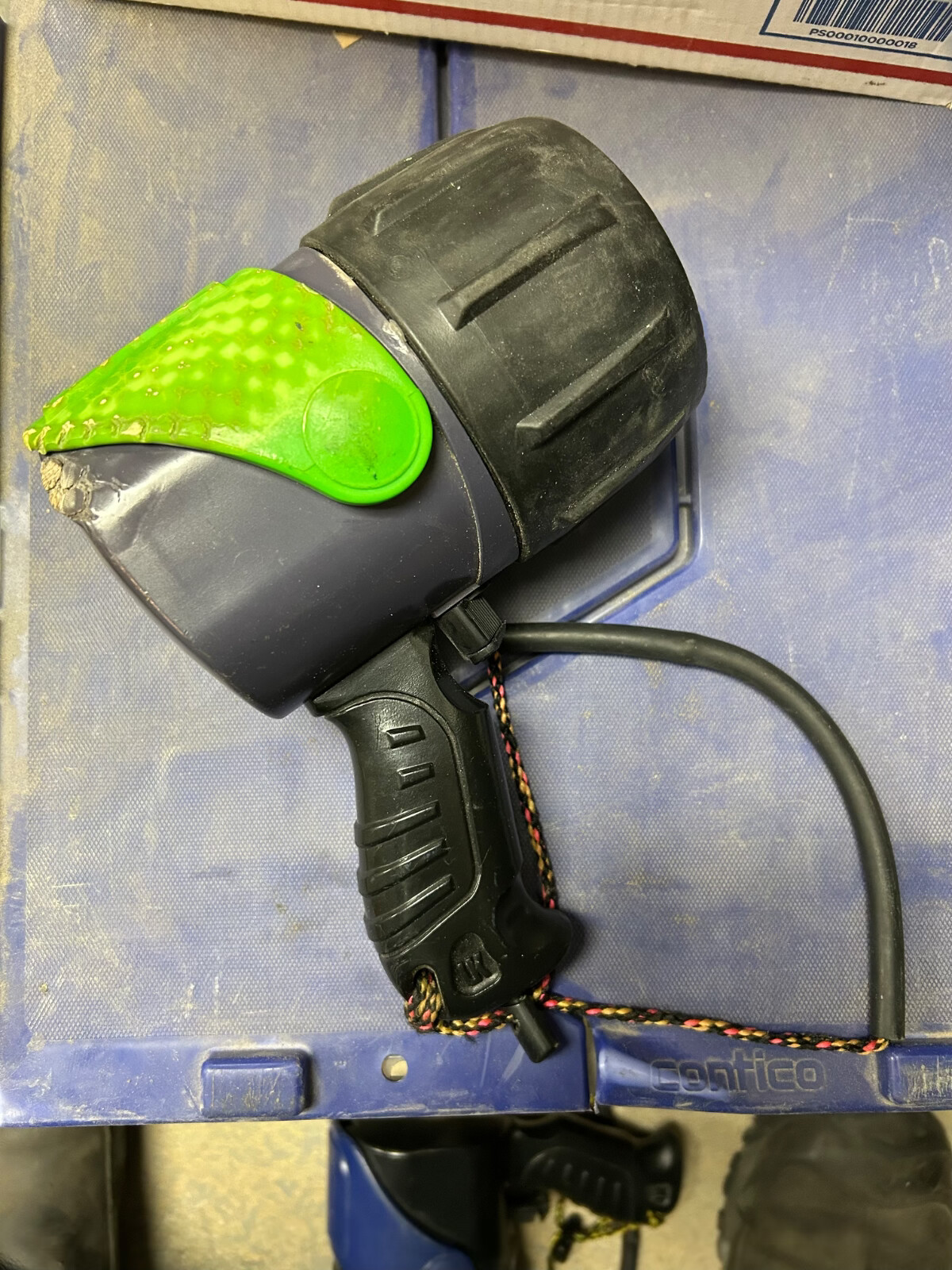 UK400 Dive Light, Black/Green, Parts Only