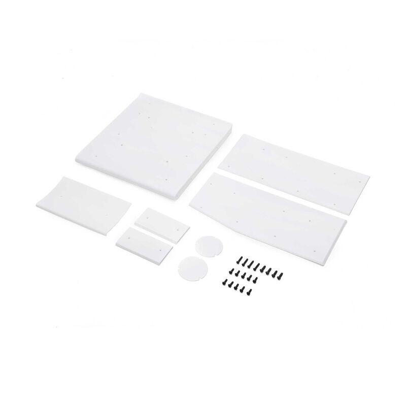 LOSI LOS-1894 Wing Panel Set, WHITE: 22S Sprint HH