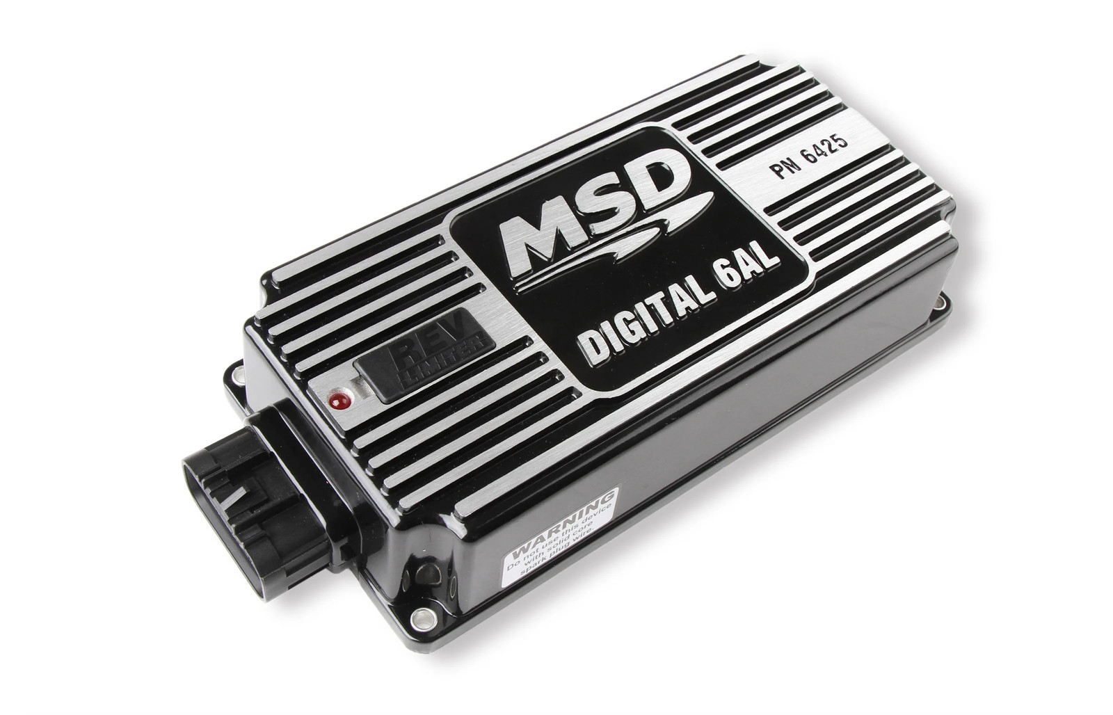 MSD 64253 Ignition Box Digital 6AL with Adjustable Rev Limiter Black