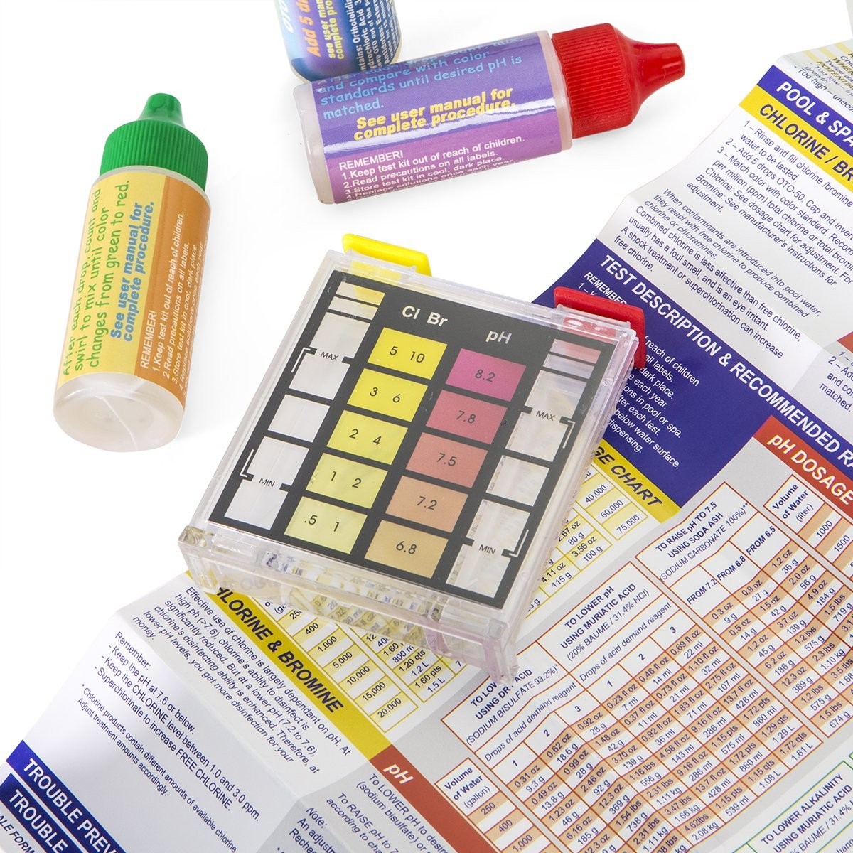 Testing Kit for Swimming Pool Water