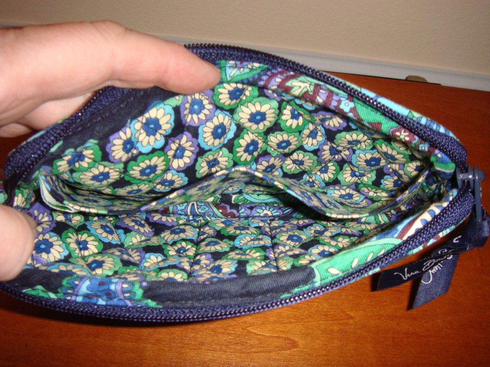 Vera Bradley Blue Rhapsody Wristlet