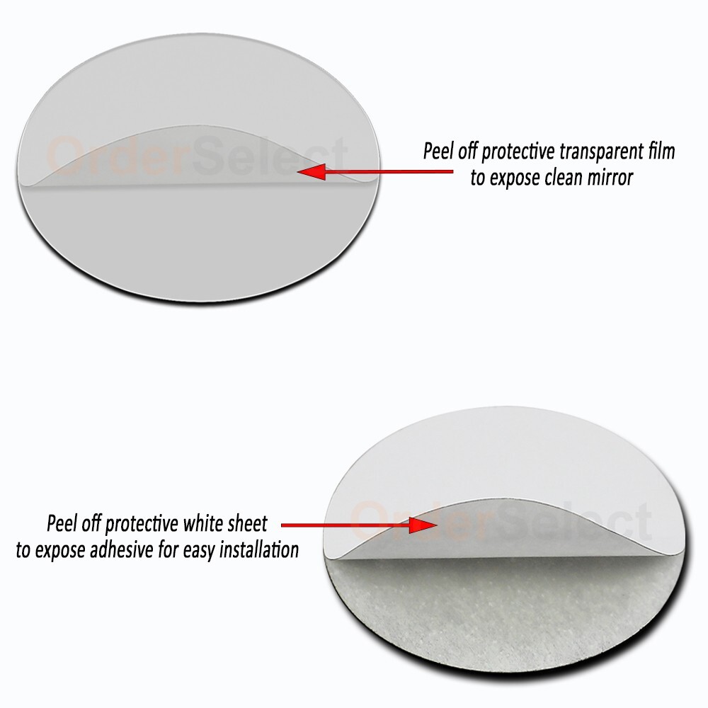 Selfie Small Phone Mirror Circle 2" for OnePlus Nord 3 / CE 3 Lite / N30 / N300