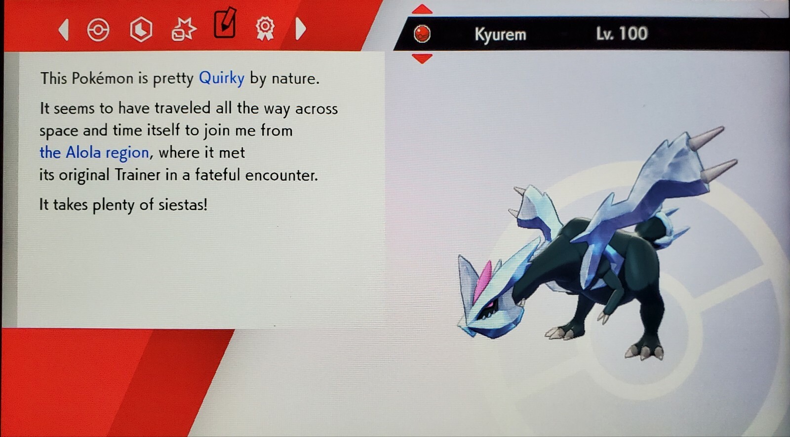 ✨Shiny✨ Event Kyurem For Pokemon Sword & Shield