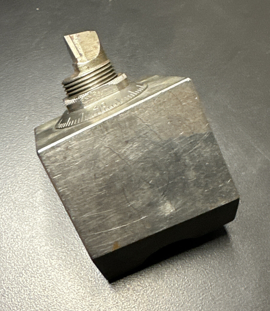 Devlieg Microbore 7408A Grinding Fixture Block Tool Sharpening Jig Machinist