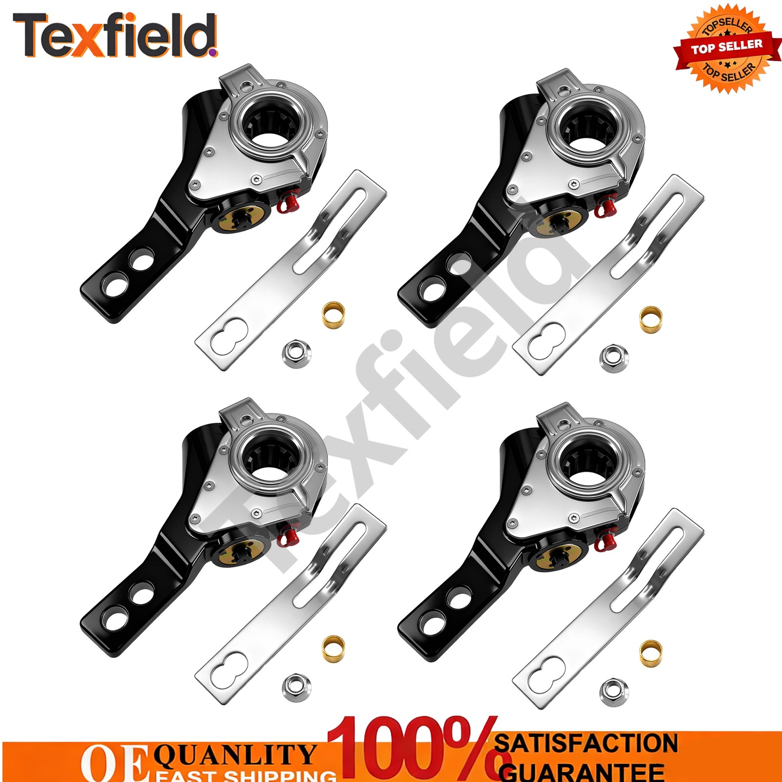 4PCS 10 Spline 5.5"-6.5" Haldex type Automatic Slack Adjuster 40010143, 133.1031