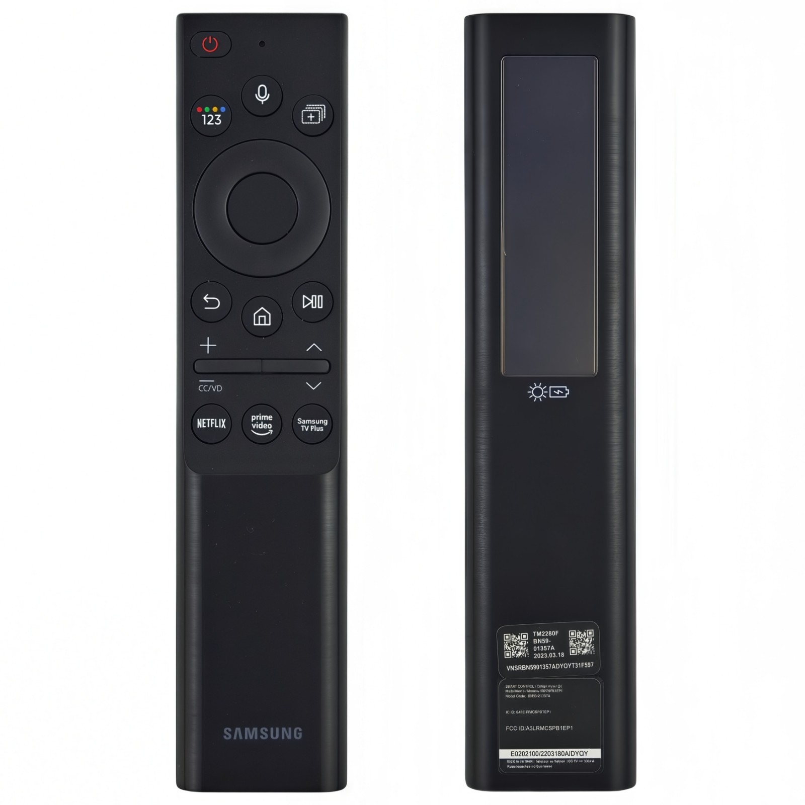 New OEM Samsung BN59-01357A Solar Voice Smart Remote Control for Samsung TVs