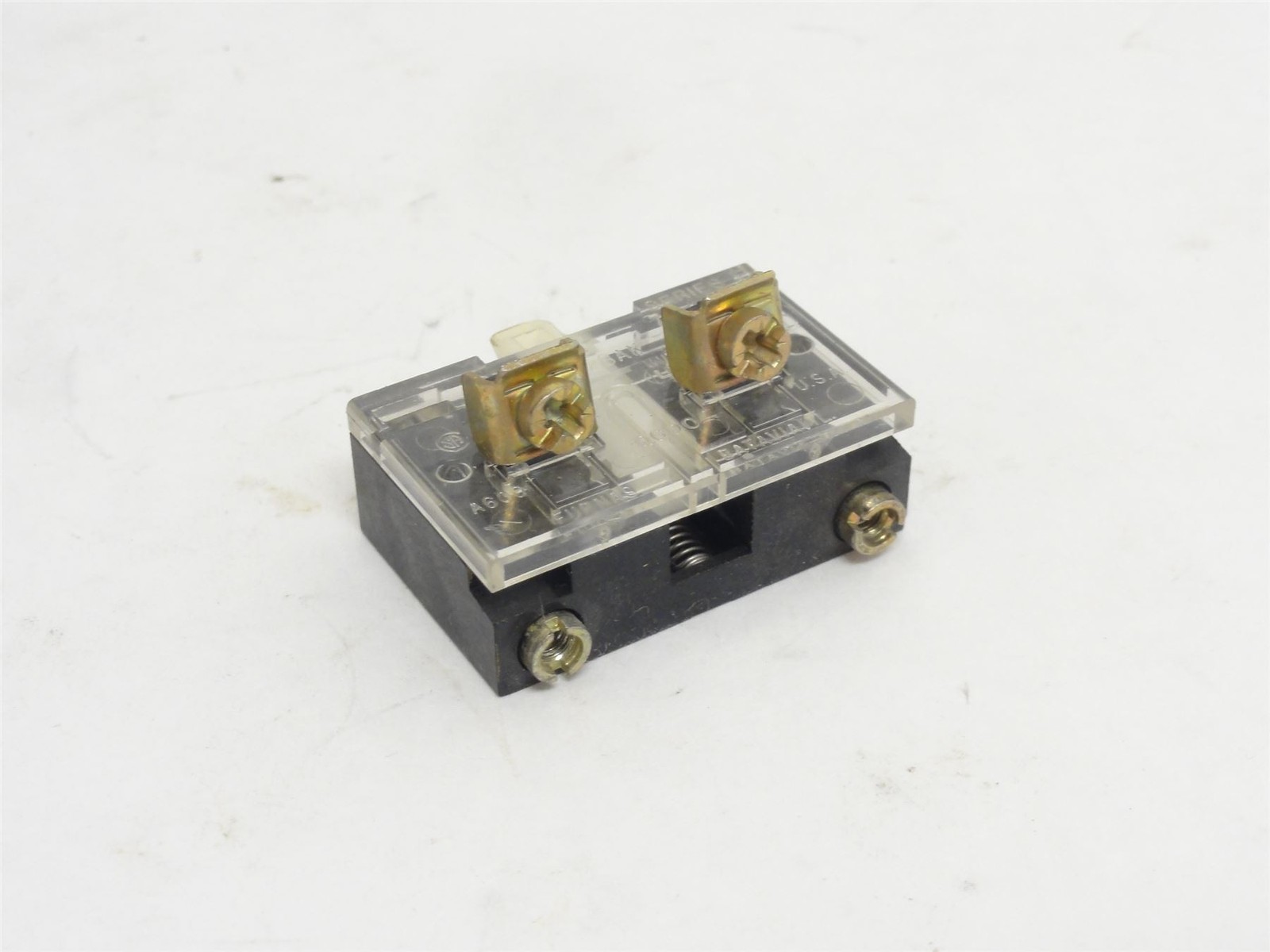 255035 Old-Stock; Furnas 52BAK Momentary Contact Block; 10A; 600VAC; 1-NO