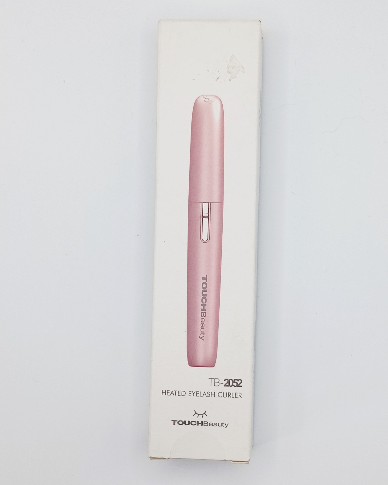 TOUCHBeauty Heated Eyelash Curler TB-2052 Battery Operated Portable NEW Pink