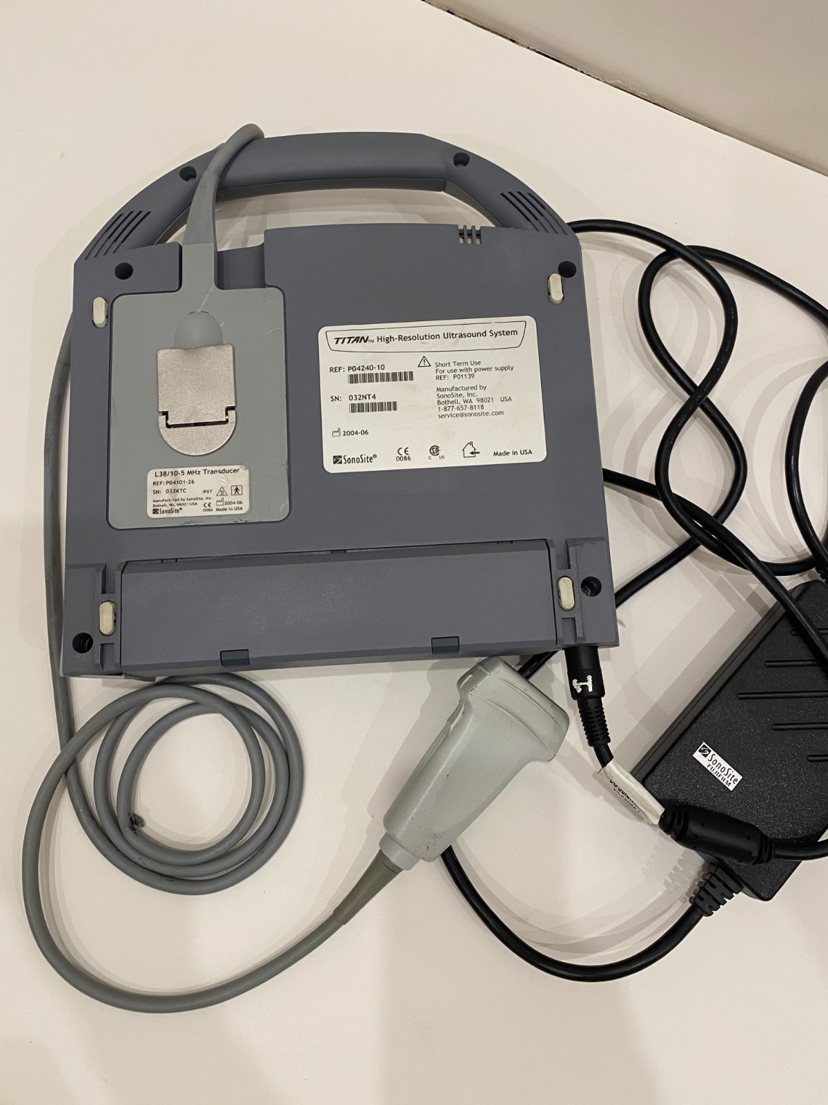 SONOSITE TITAN REF P01139