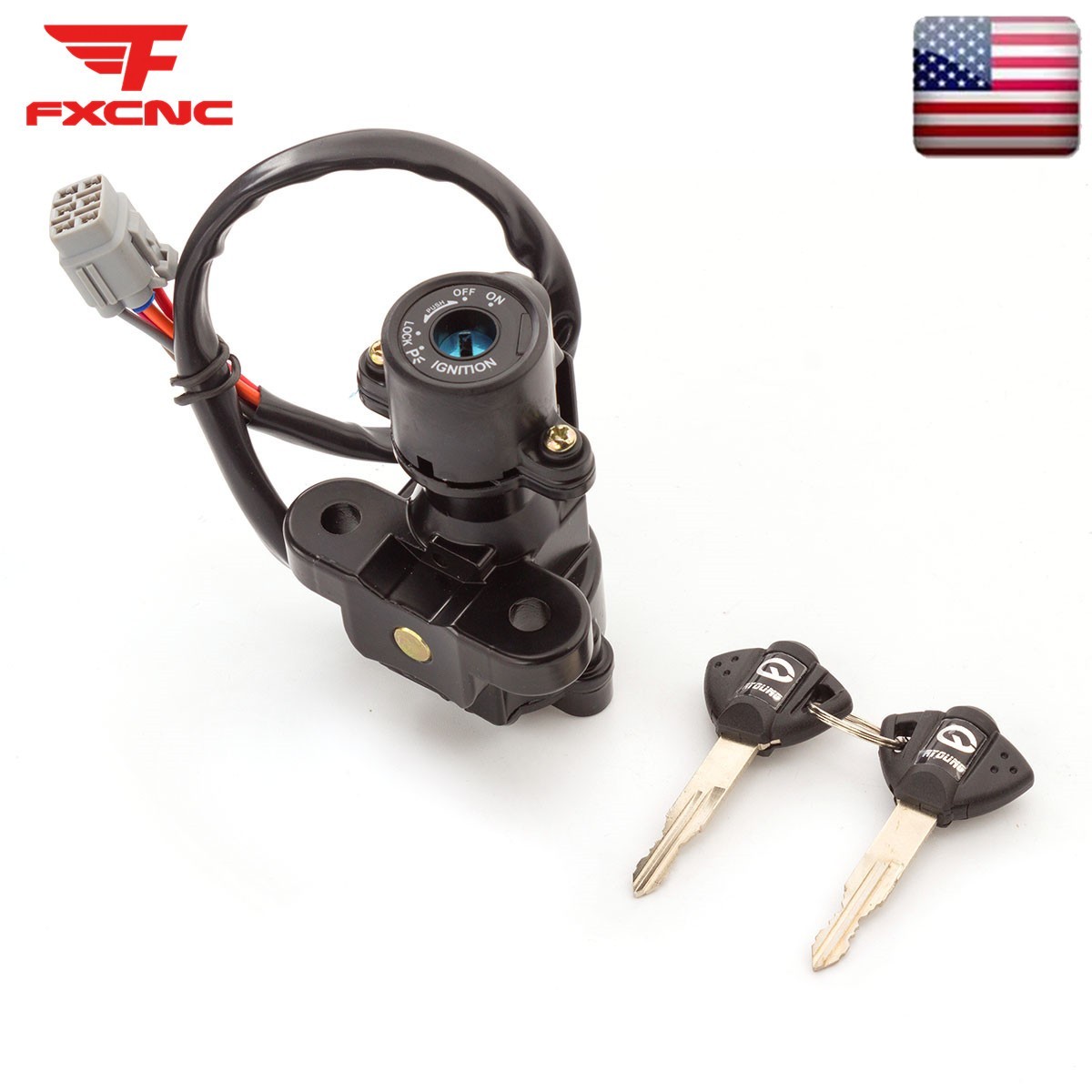 Electrical Ignition Switch Lock Keys For Suzuki GSXR600 GSXR750 2008-2016 13 14