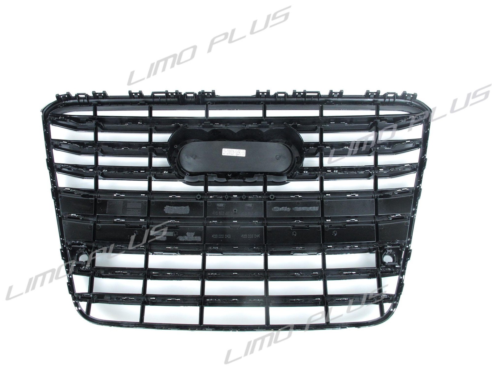 Front Bumper Grille Radiator Grill Gloss Silver Grid For Audi A8 D4 2011-2014