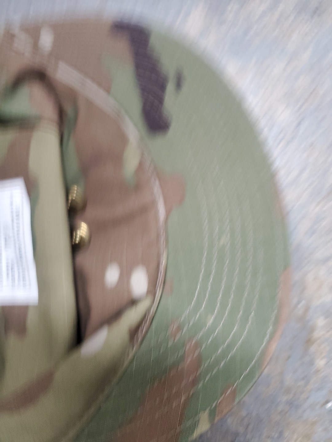 US Military Issue Multicam OCP Camouflage Patrol Cap Hat Size 7 1/8