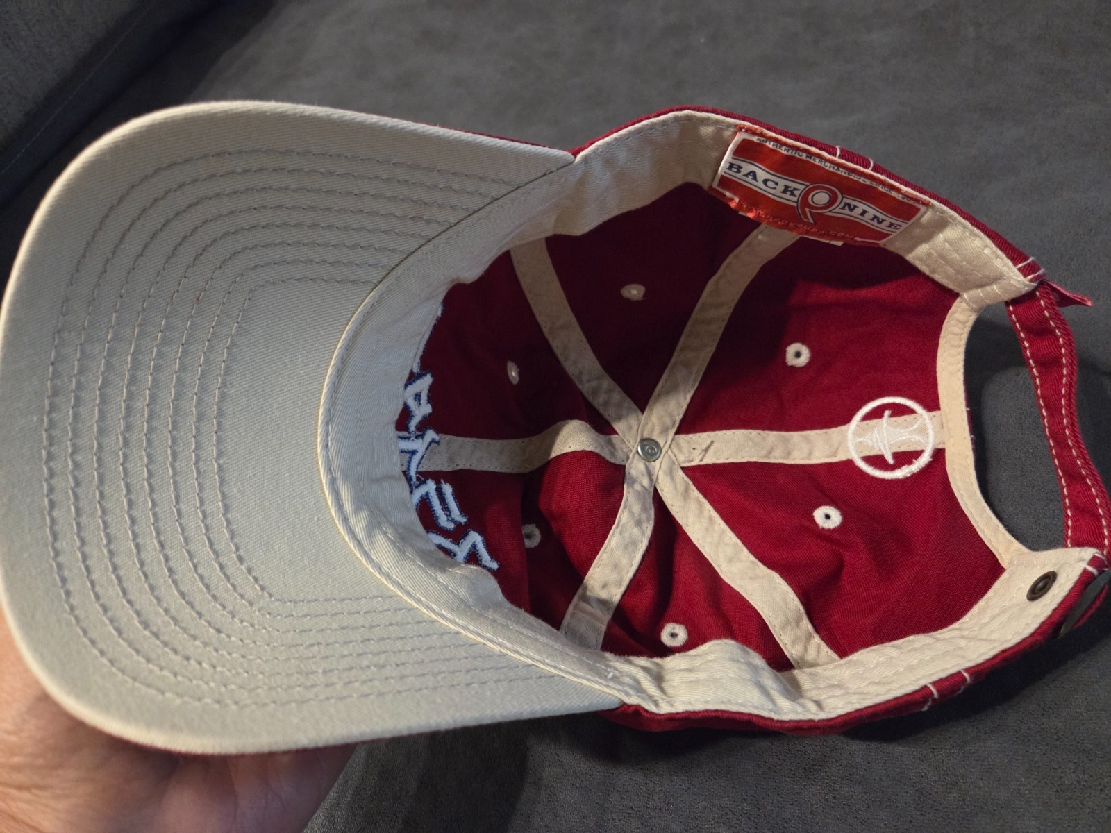 Slighter Golf Hat/Cap Red Adjustable ⛳ ⛳⛳