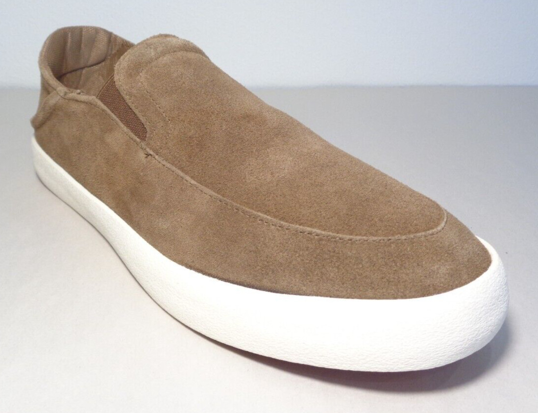 Staheekum Size 9.5 M FLIPSIDE Brown Suede Slip On Loafers New Men's Shoes