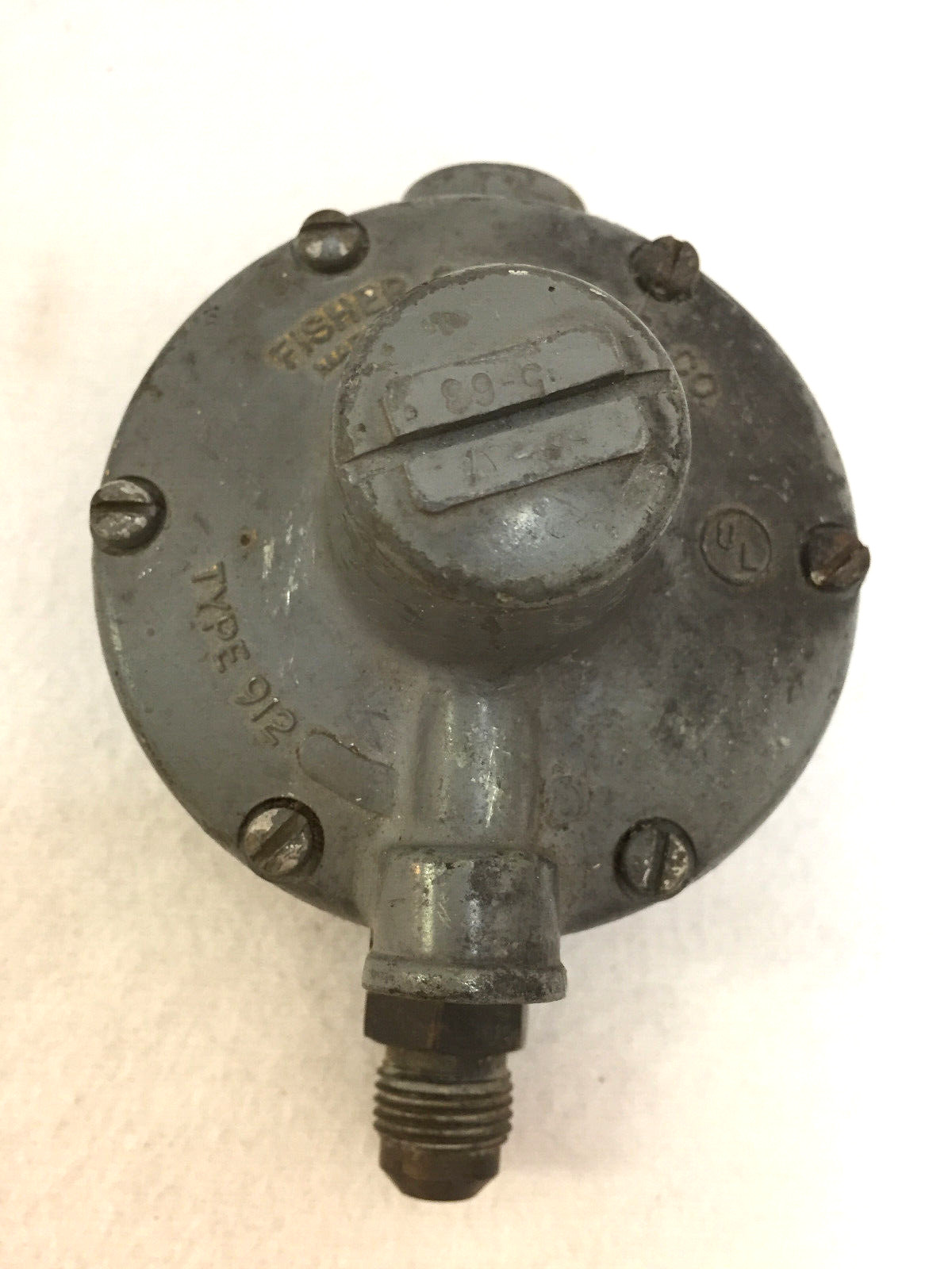 Fisher Controls type 912 Gas Regulator