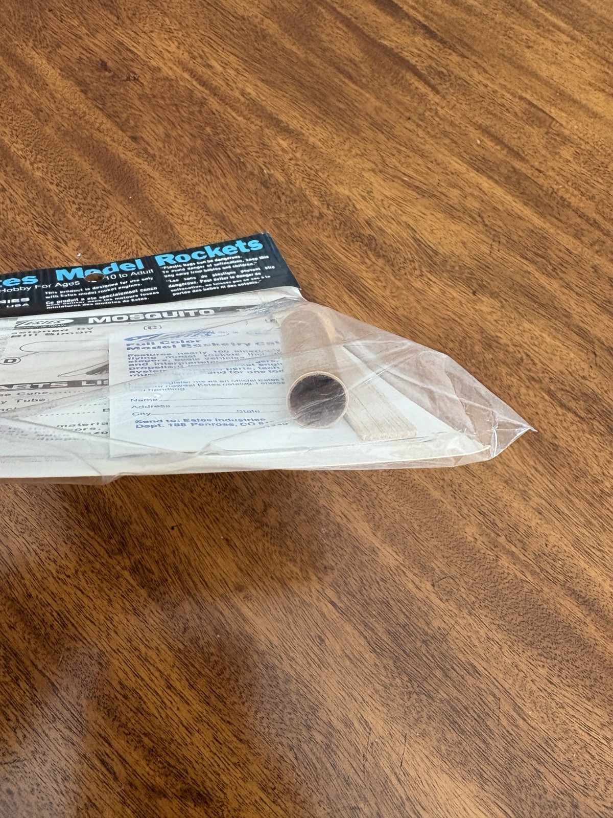 Estes Mini Brute Mosquito Model Rocket NIP
