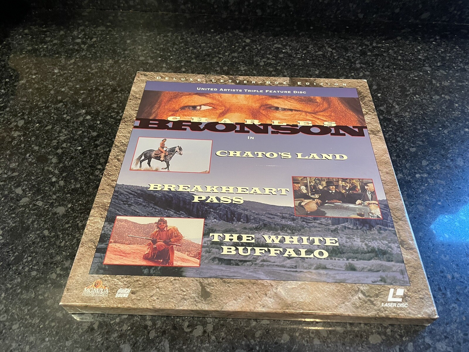 Bronson Charles Chato's Land Breakheart Pass White Buffalo Laserdisc Box Set