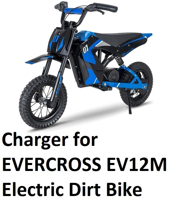 🔥AC Adapter battery Charger for EVERCROSS EV12M electri dirt bike