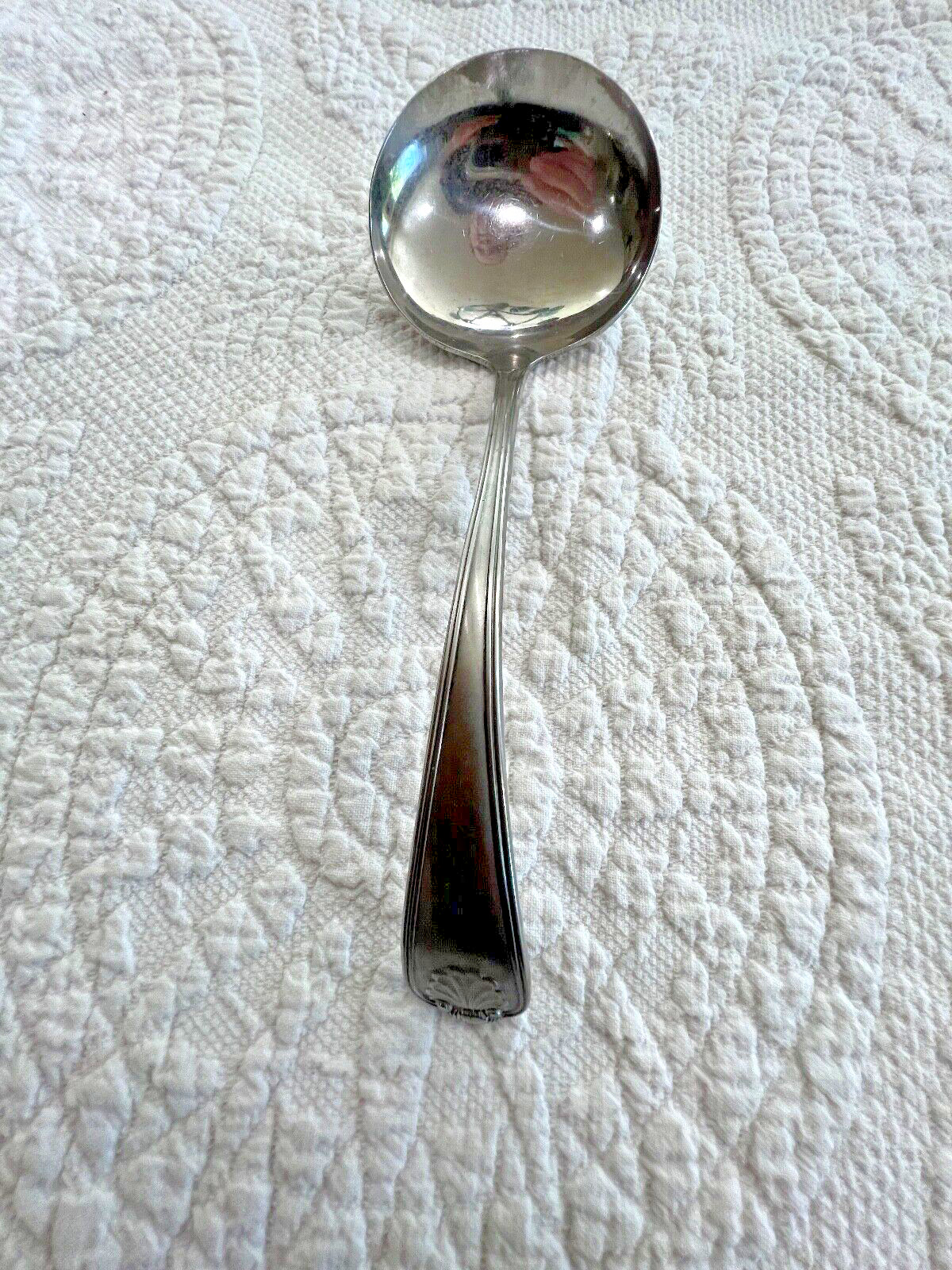 Gentry Sheffield Stainless Steel Shell Ladle