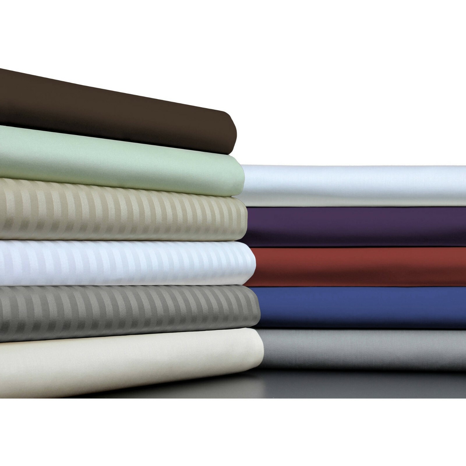Best Bedding Fitted Sheet Deep Pocket Egyptian Cotton US Queen Size All Color