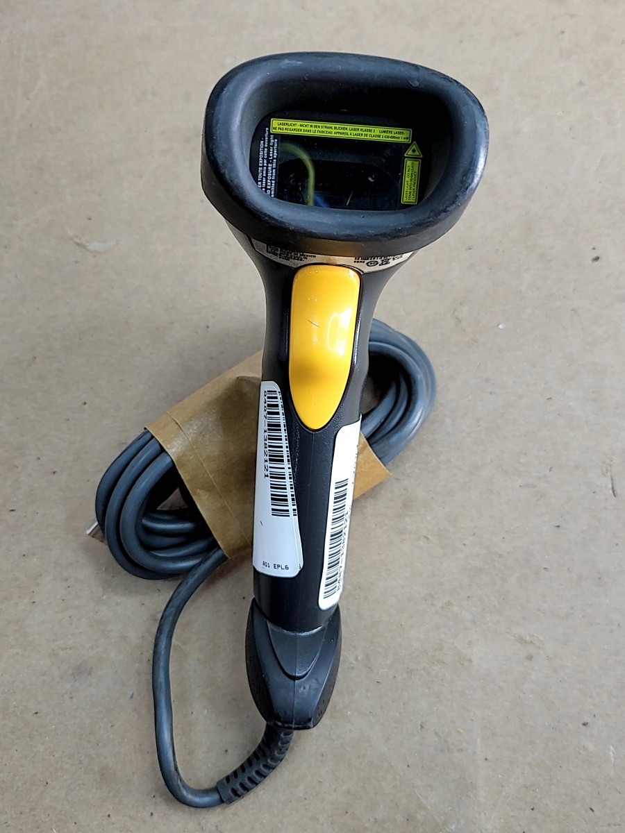 Symbol LS2208-SR20007NA Handheld Barcode Scanner USB