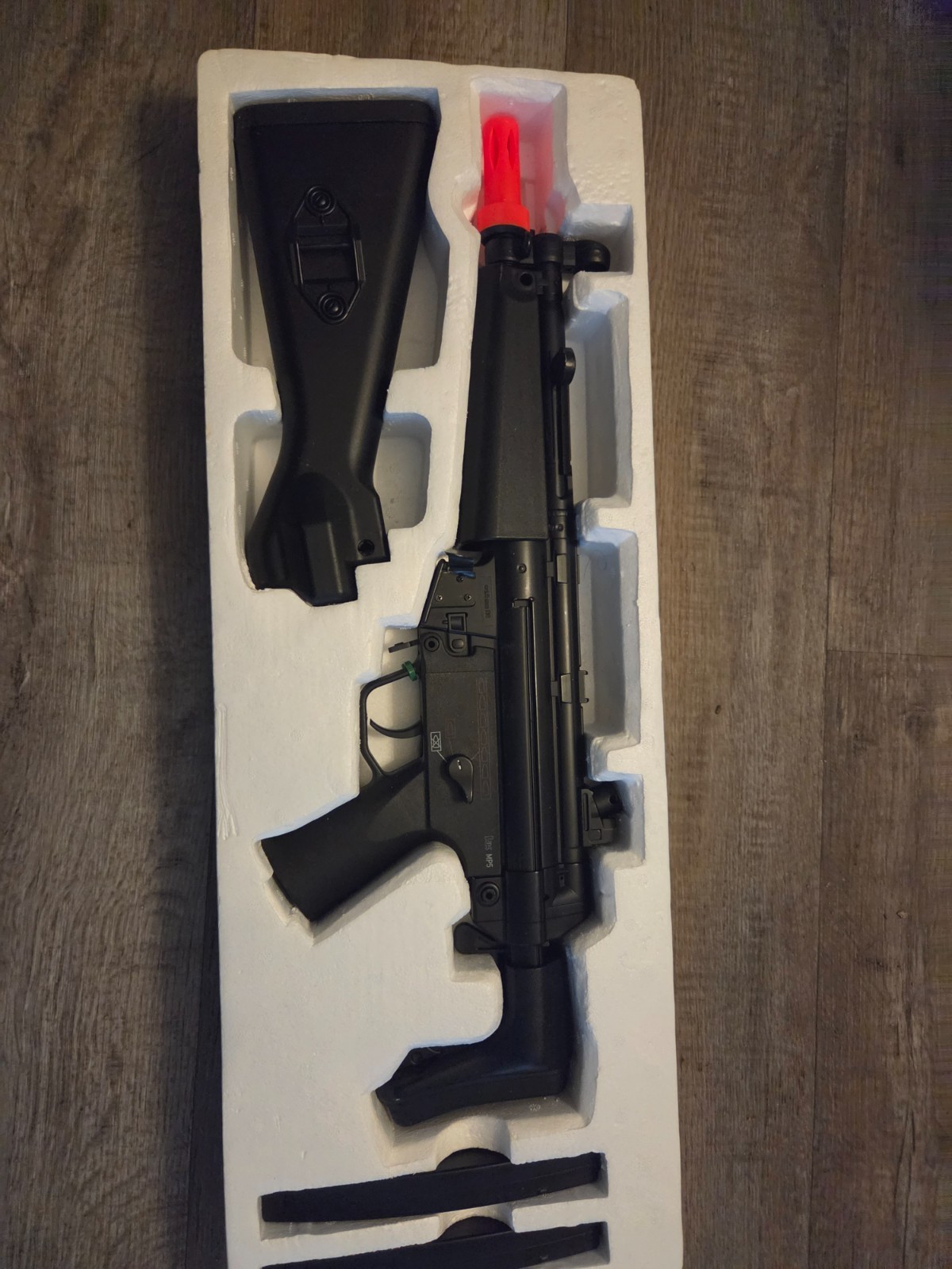 Elite Force H&K Competition MP5A5 CQB Tactical SMG AEG Airsoft Gun Black