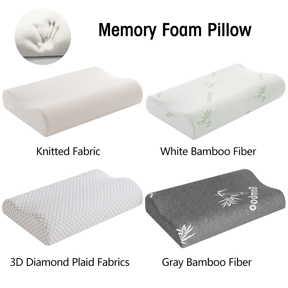 Memory Foam Cervical Pillow - Orthopedic Contour Ergonomic for Neck Pain Support