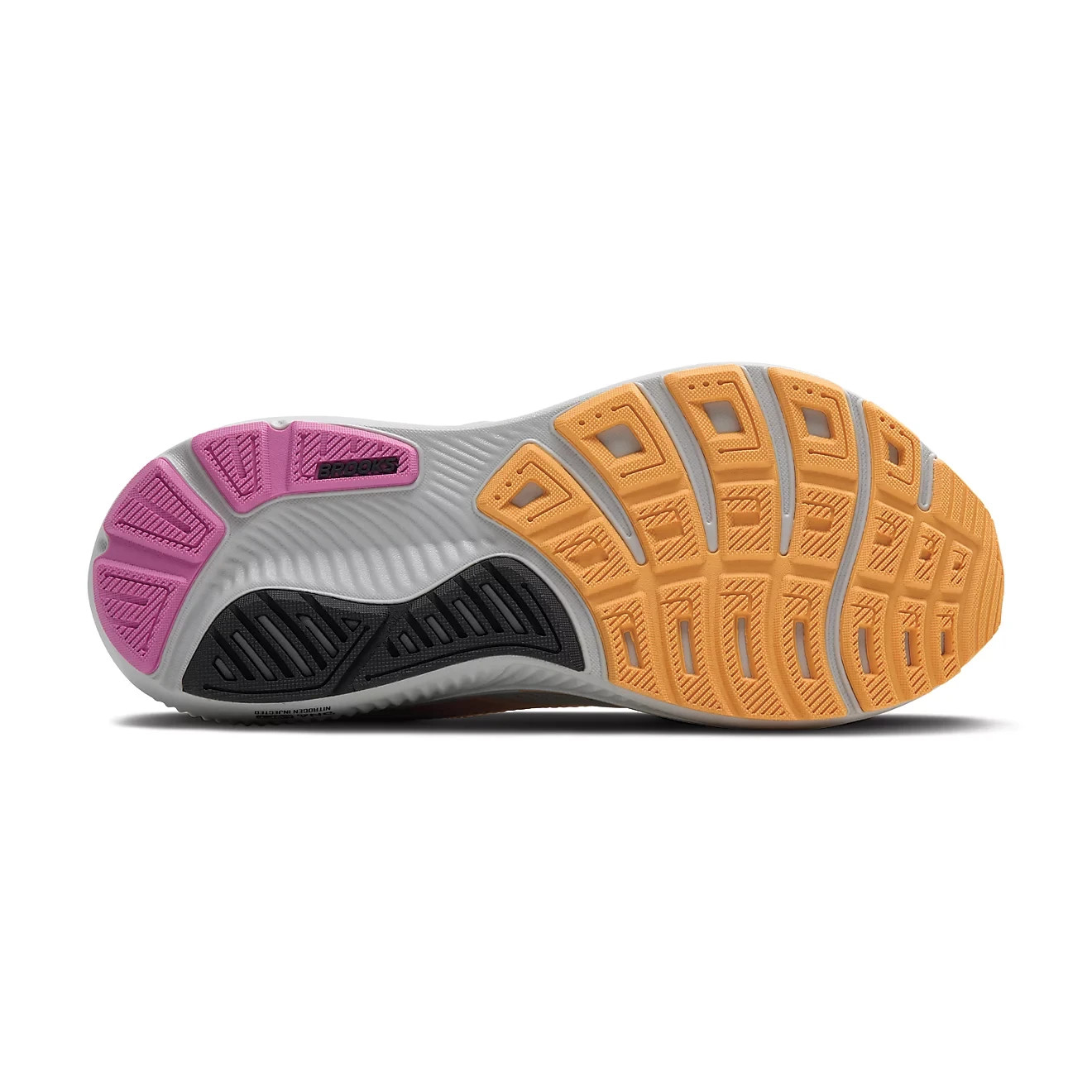 Brooks Women's Ghost 17 Running Shoes/Grey/Pink/B No Ship CA