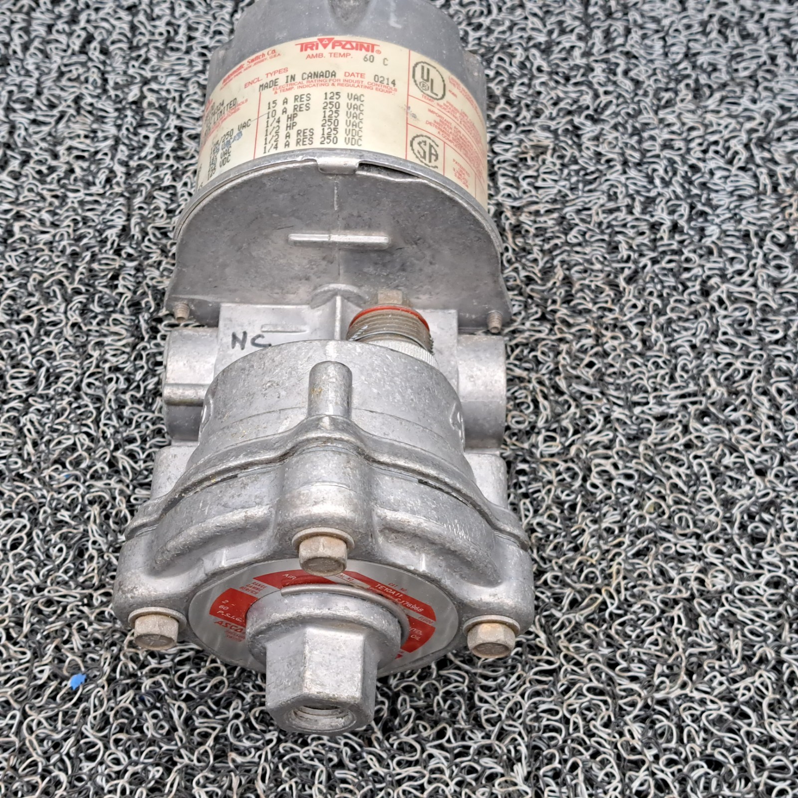 Asco SB100 & TE 10A11 TRI-POINT Limit Control