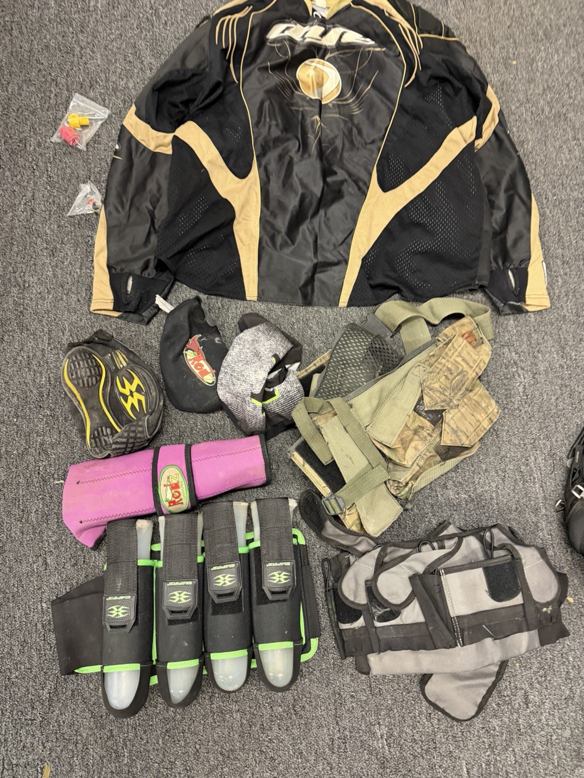Paintball Lot Misc Soft Goods