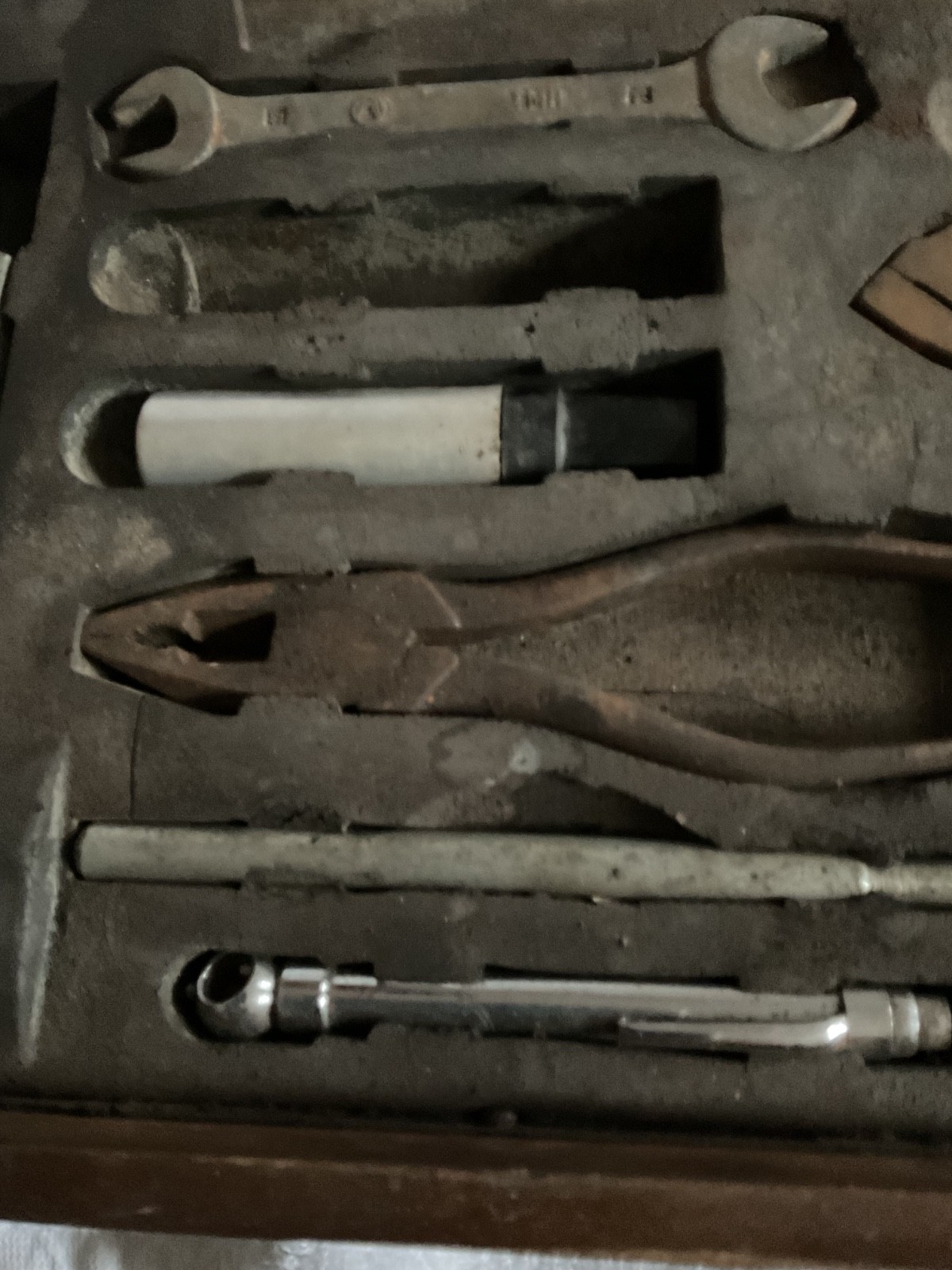 ROVER P4 TOOL TRAY With some Tools