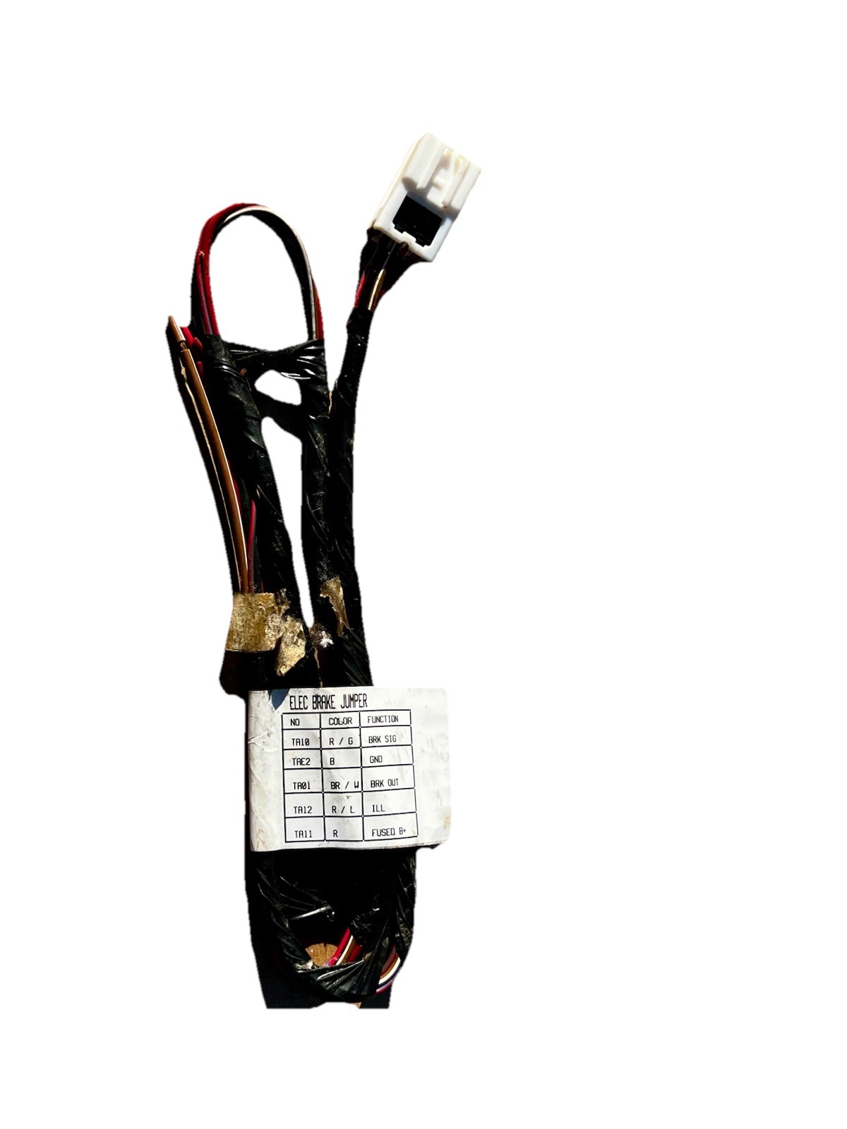 Nissan Armada/Titan / Pathfinder / NV/ QX56 Electric Brake Jumper Wiring Harness
