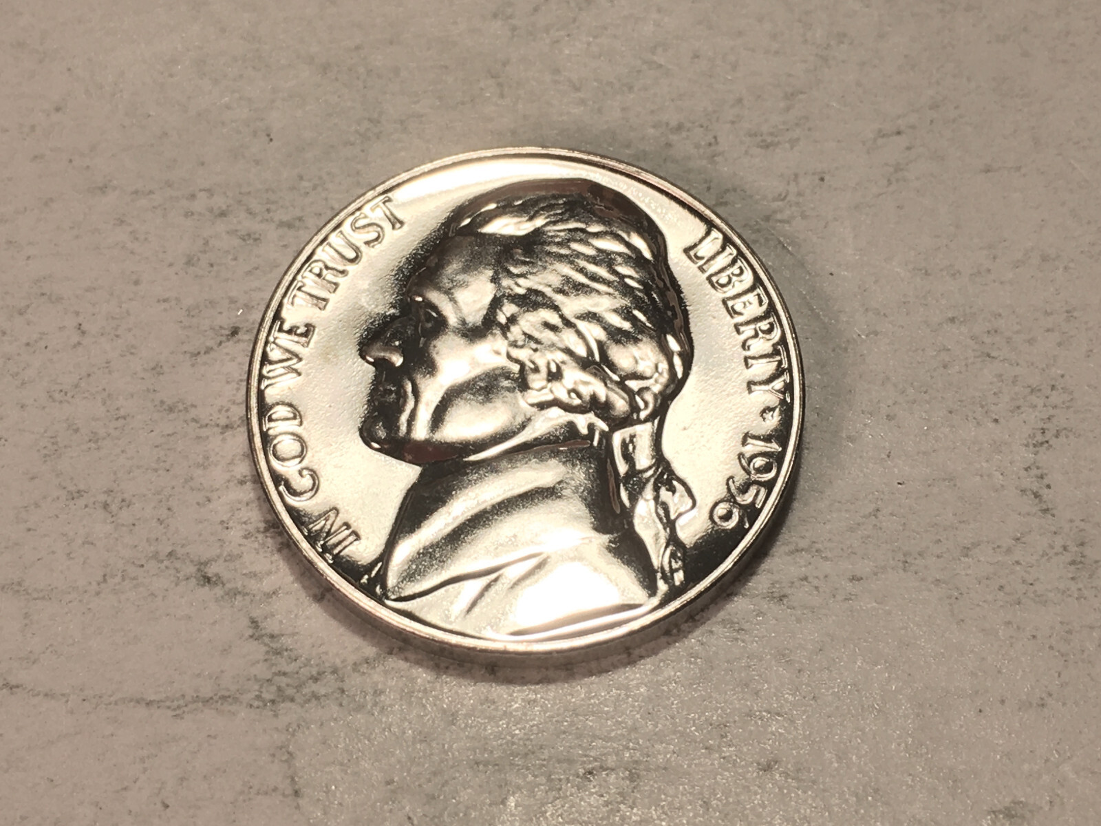 1956 DDR-026 Very Nice Gem Proof Doubled Die Reverse Jefferson Nickel
