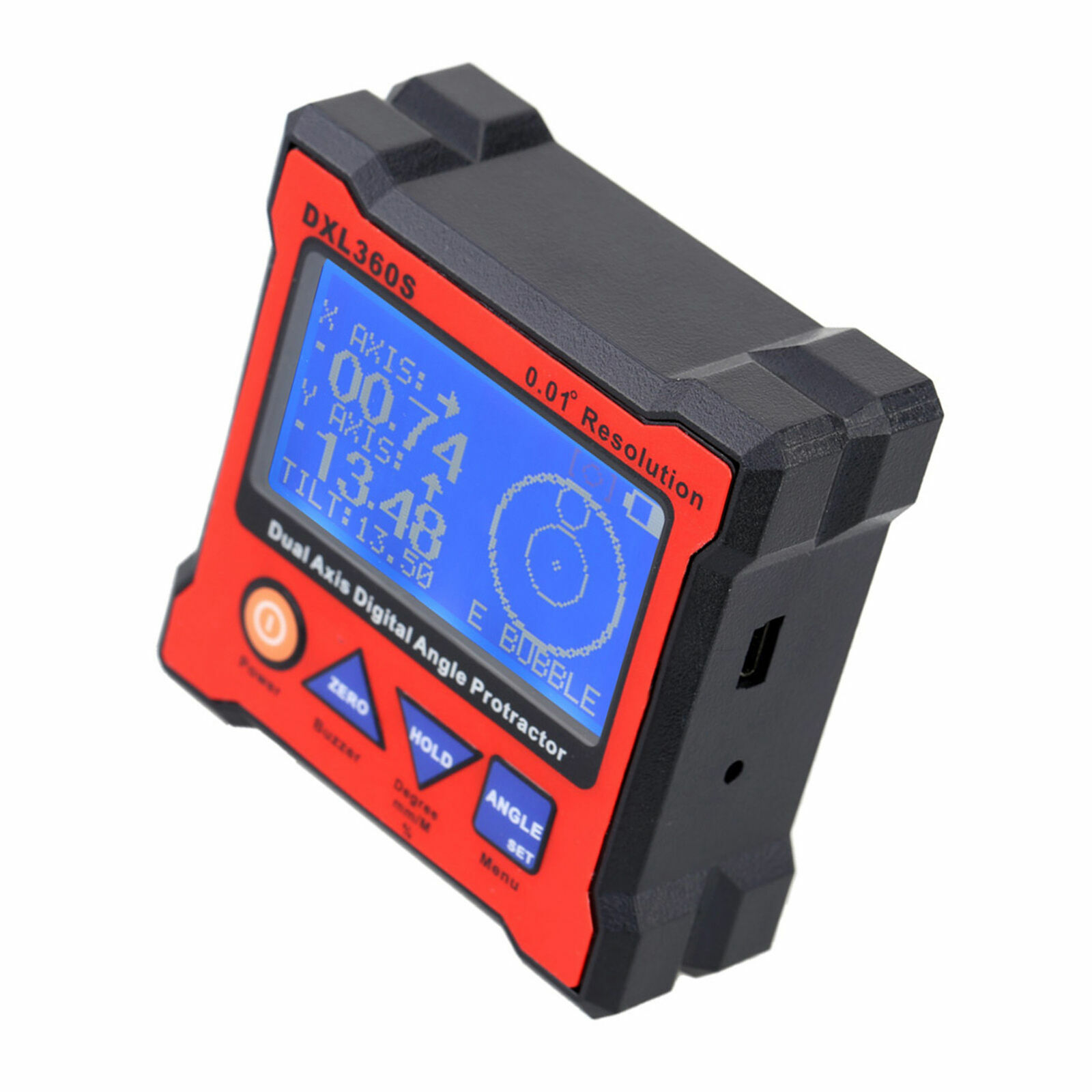 DXL360S Dual Digital Angle Protractor Digital Display Level Gauge 240V K7R5