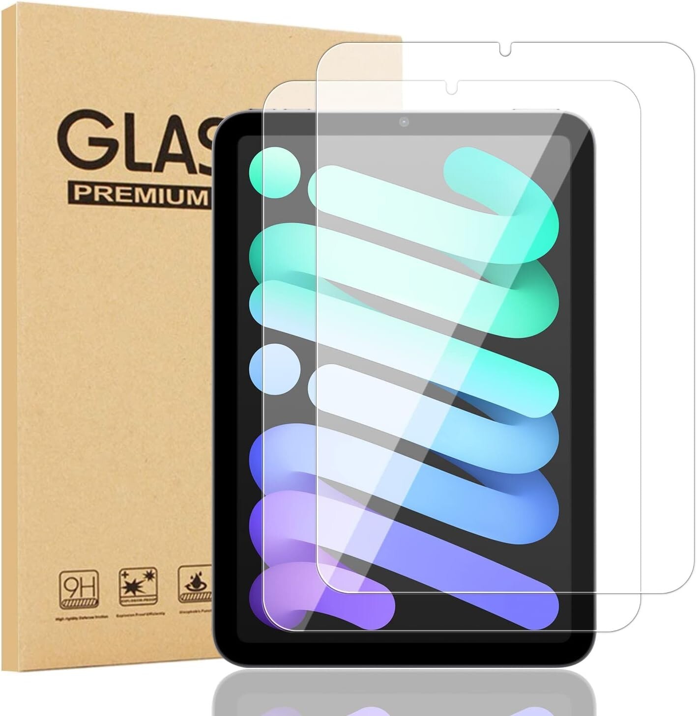 2024 Apple iPad Mini (A17 Pro) Screen Protector Tempered Glass A2995/A2996/A2993