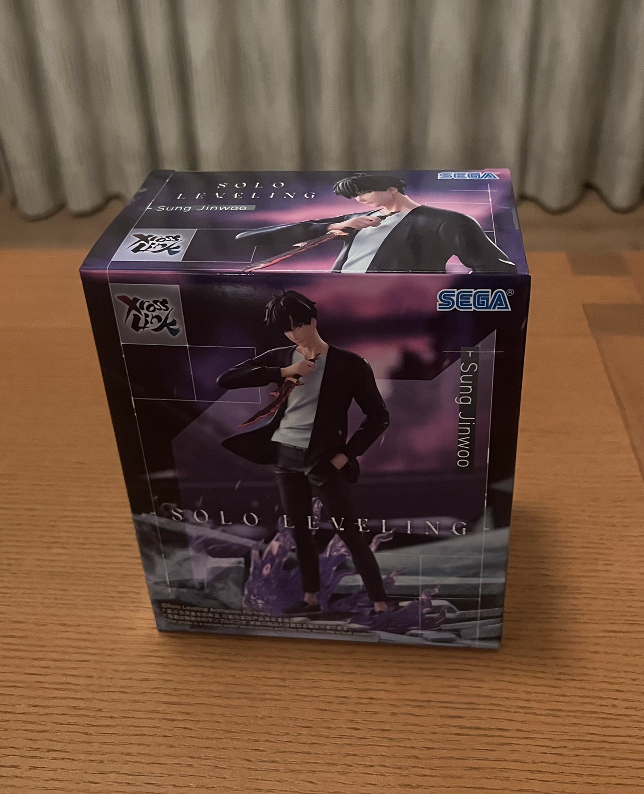 Jinwoo Figurine SEGA/Xross Link        Details: Solo Leveling. Unopened Box