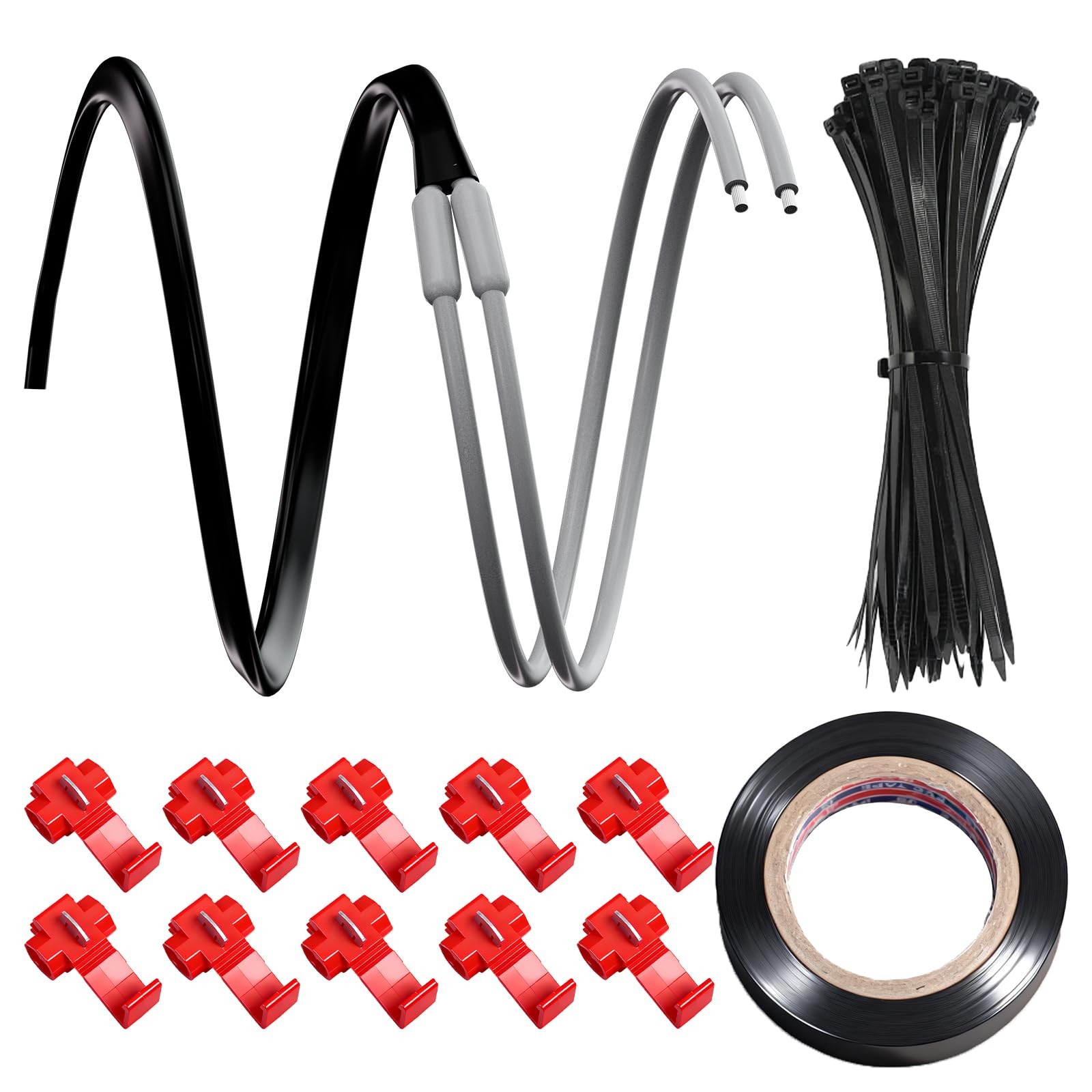 Sigely SH502 Drain and Door Heater wire Kit Fit for Samsung Supco for Most Re...